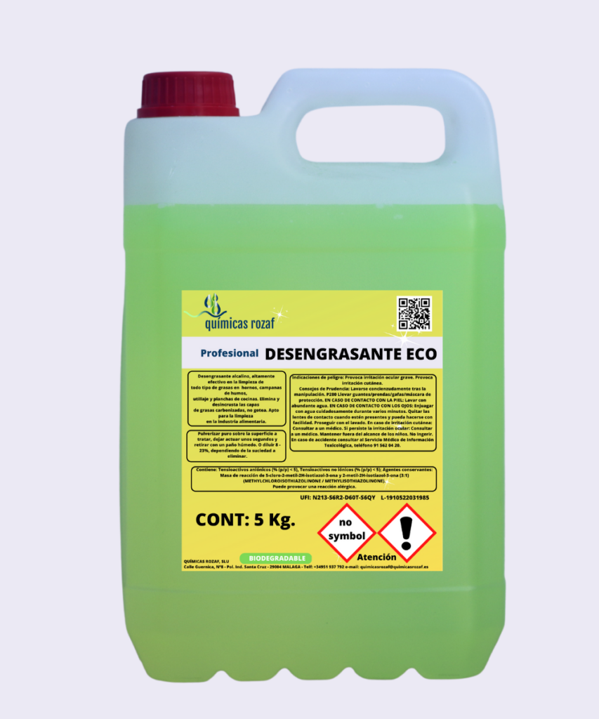 DESENGRASANTE DT-200 INDUSTRIAL 5 LT